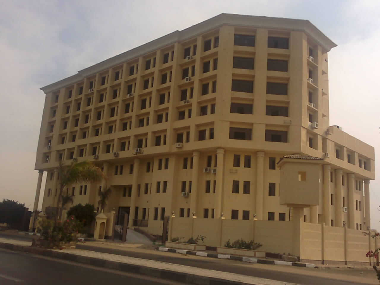 Heraa constructions Beni Suef Security Directorate project